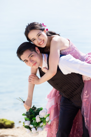 鮮やかなドレス♪