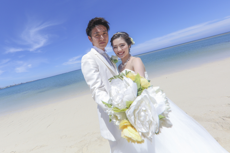 快晴!ビーチフォト!