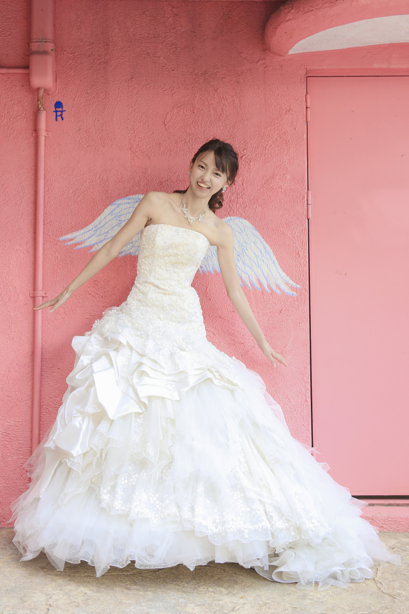 新婦様のソロショット