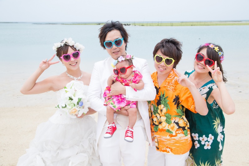 サングラスで決めポーズ！