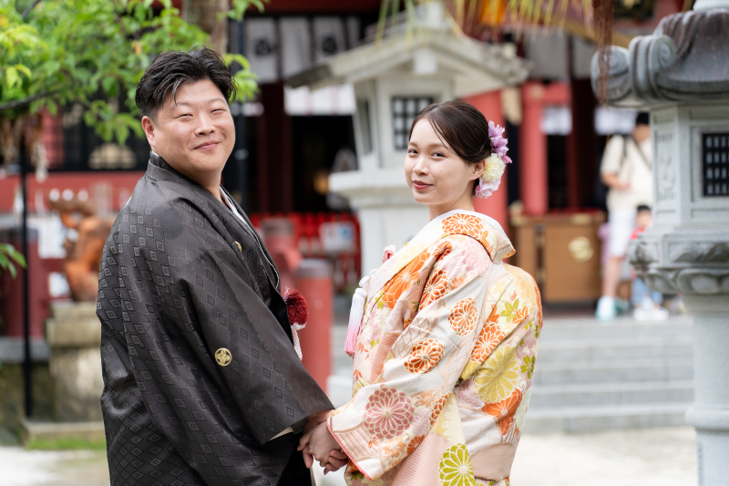☆神社・チャペル・アメビレ☆思い出に残る充実3カ所撮影プラン!≪和装・洋装1点≫