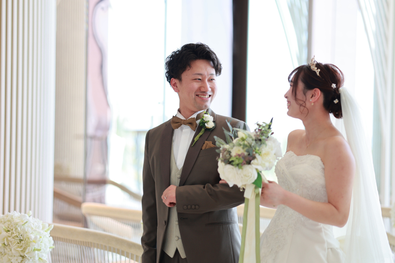 見つめ合う笑顔に包まれた幸せな時間・・・♪