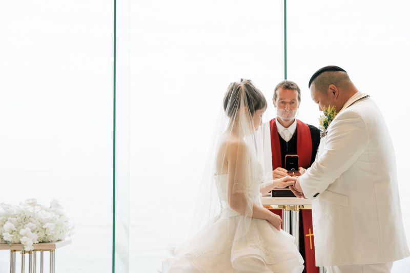 二人だけの結婚式&ビーチフォト