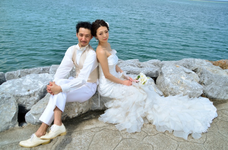 カメラ目線でパシャリ