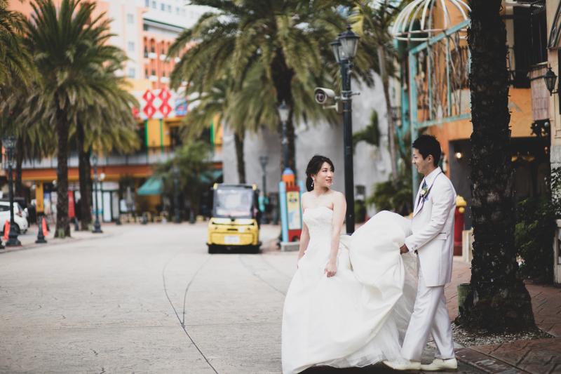 アメリカンビレッジにて