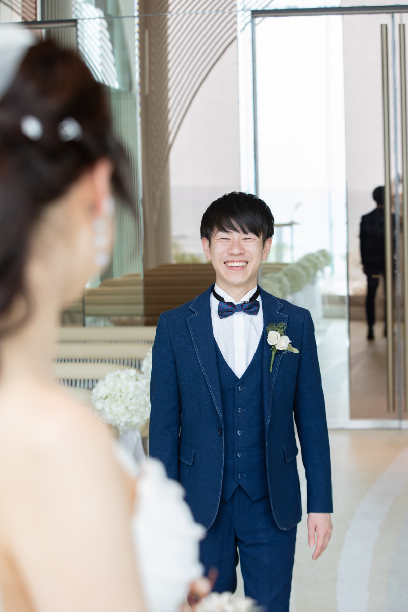 そしてご新婦様の視線の先には・・