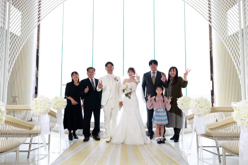 ご家族、皆さんで。