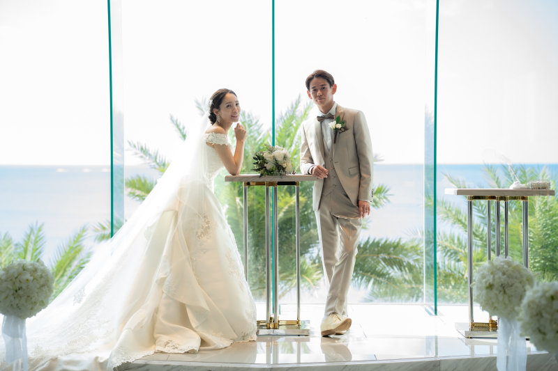 楽しみだった日、いよいよチャペル撮影スタートです