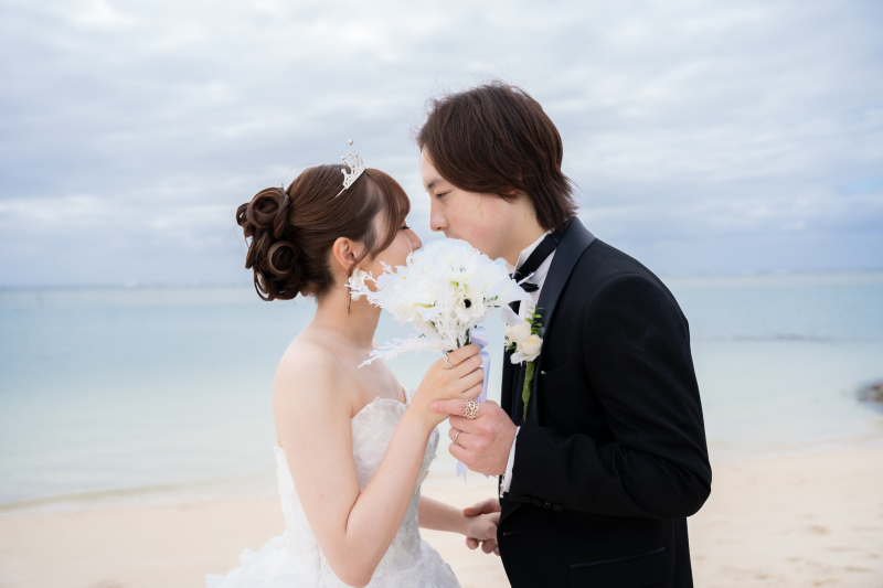 ブーケを使って