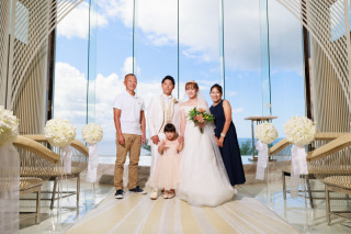 ご家族と一緒に撮影♡