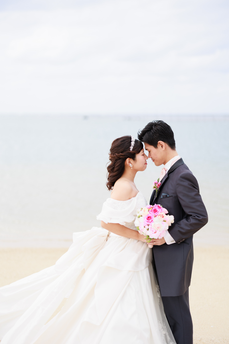 顔を寄せて、想いを寄せ合う♡ロマンチックな時間*