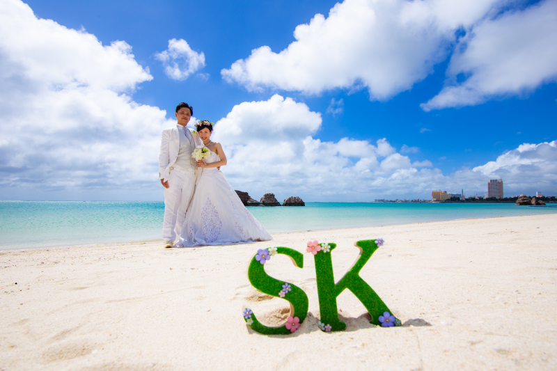 手作りのオブジェと一緒に♪