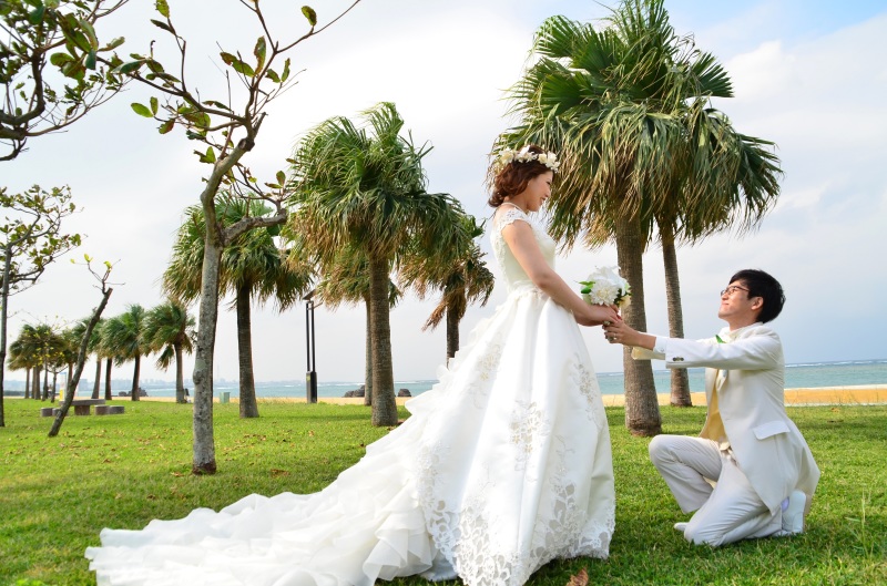 ひざまづきポーズ☆