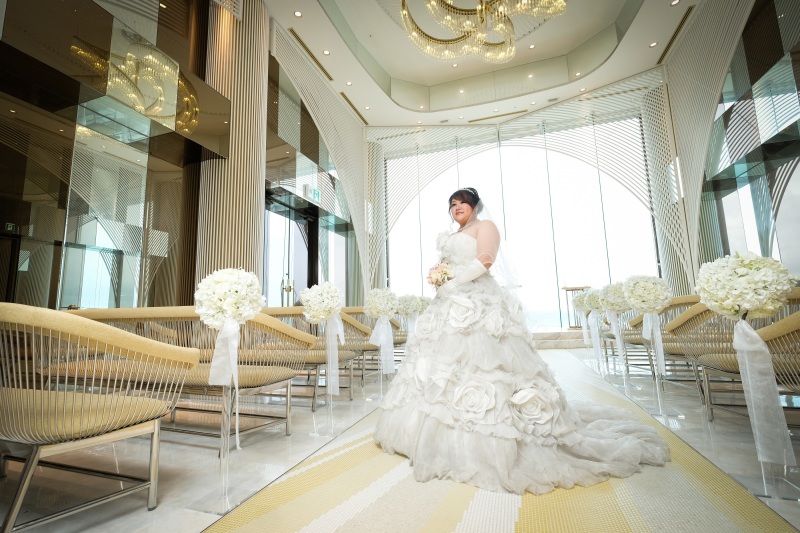 チャペルの中心で