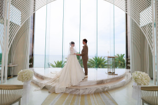 海と空に祝福されたかけがえのない幸せな一日