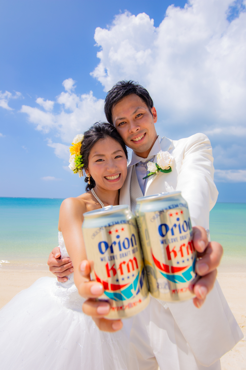 オリオンビールで、あっりカンパーイ!