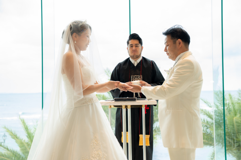 『あなたとともに歩み、愛し続けることを誓います』