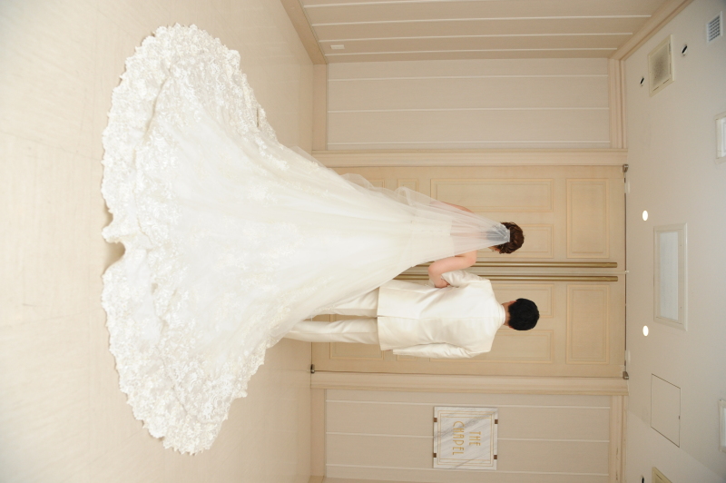 チャペル入場・・