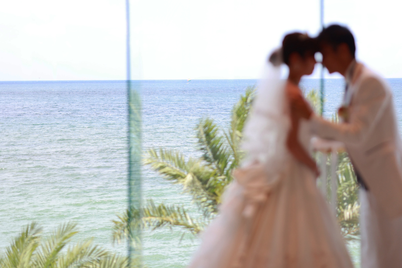 海を一望できるチャペル