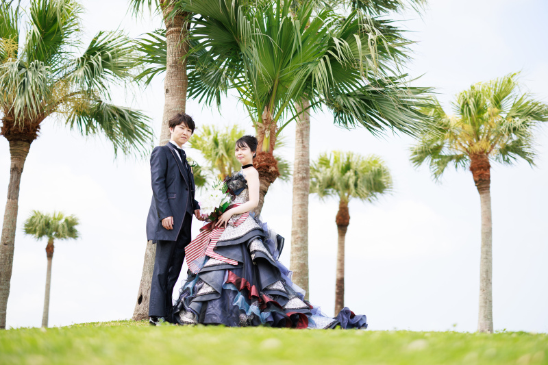 ウェディングドレス&カラードレス(チャペル&ビーチ)