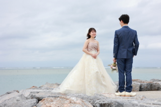 沖縄感じる2パターン撮影♪