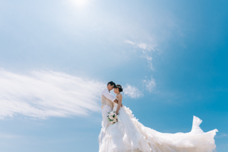 ウェディングドレス(チャペル＆ビーチ)