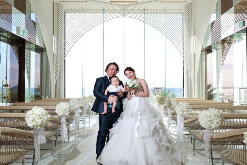 ご家族写真をチャペルでも♪