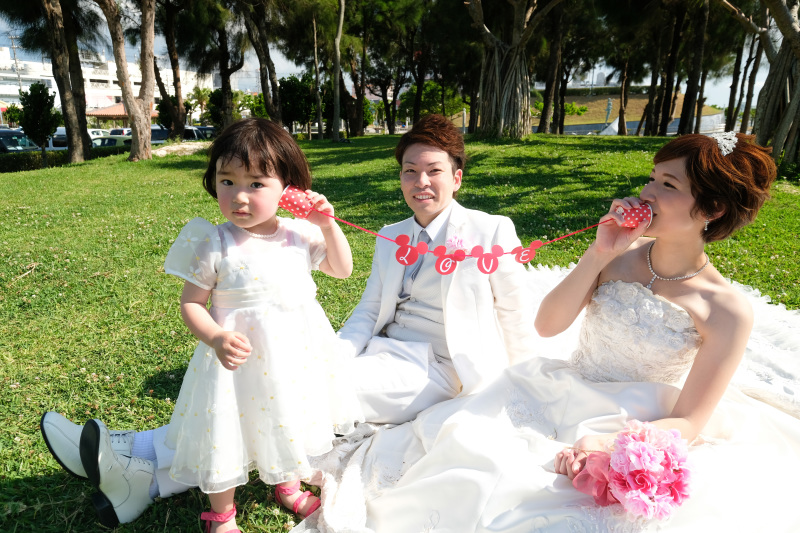 みんなで一緒に撮影