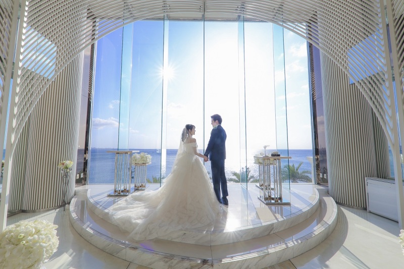 青い空、青い海