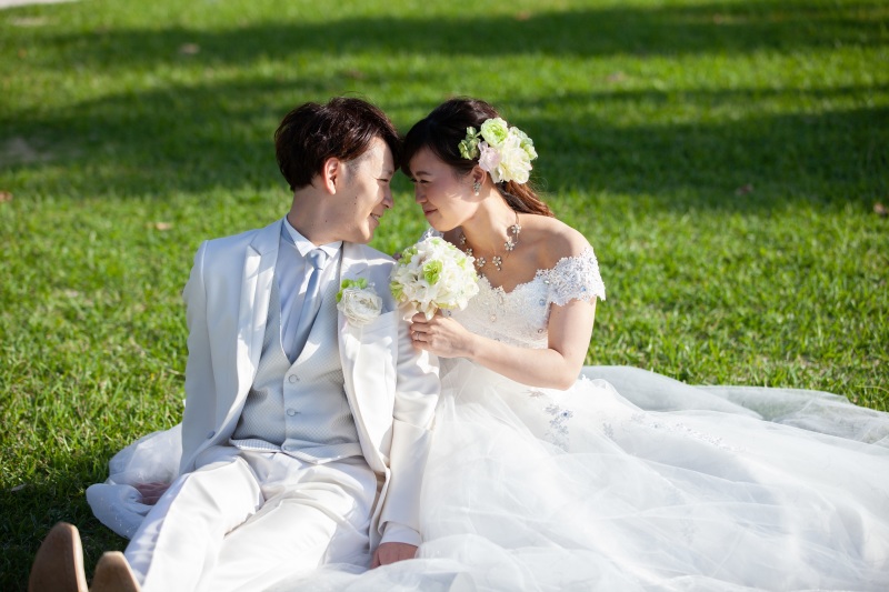 見つめ合う二人