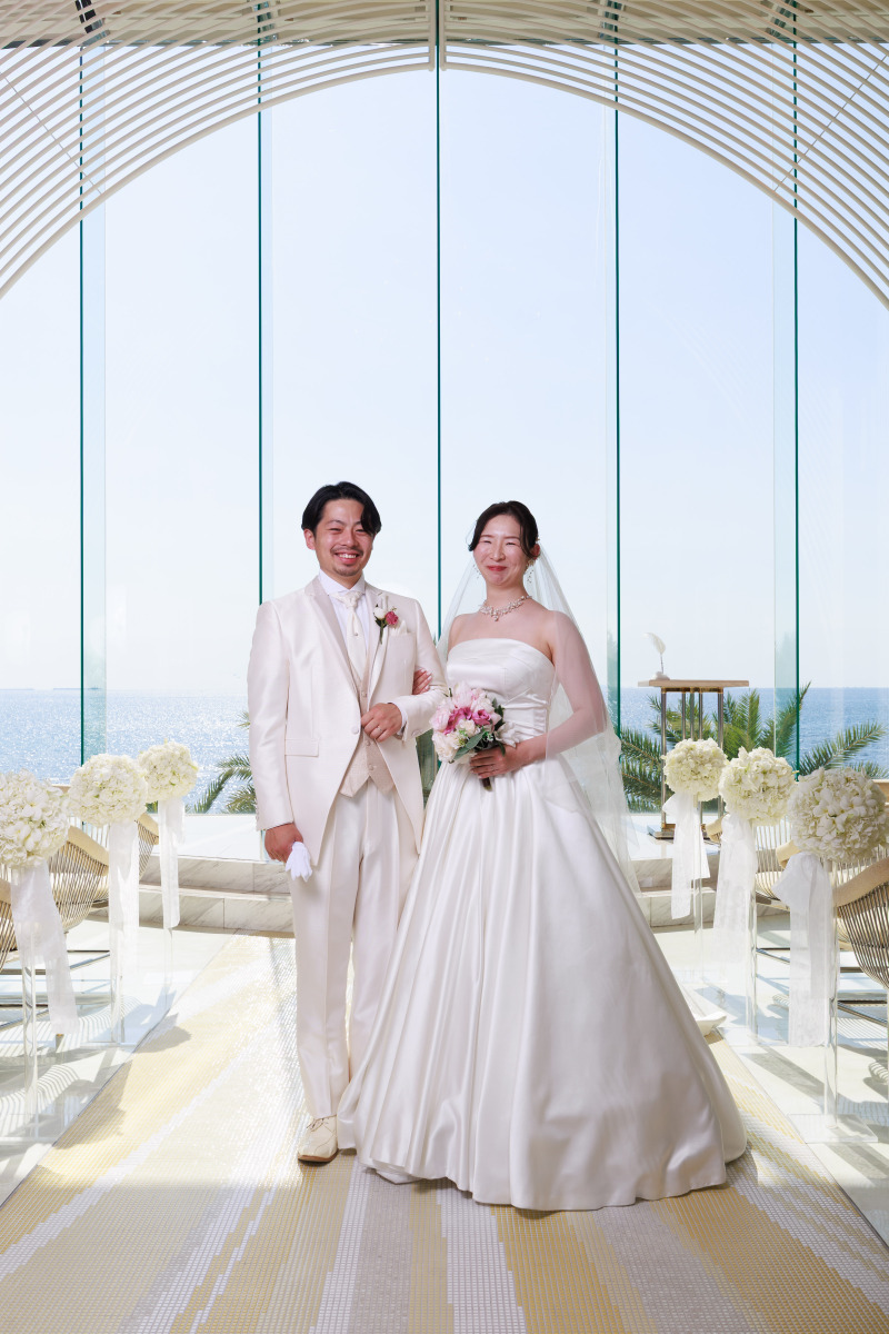 おふたりとても素敵な笑顔