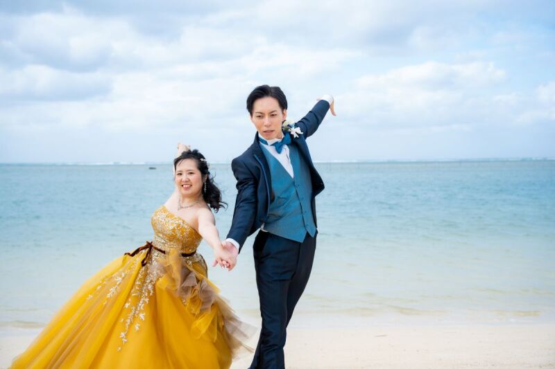 社交ダンスが趣味です♪♪そんなふたりの楽しいWEDDING《テーマは美女と野獣》