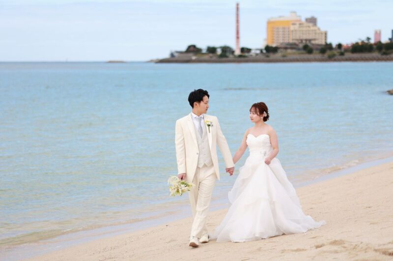 波音に寄り添いながらふたりが歩く未来を・・・