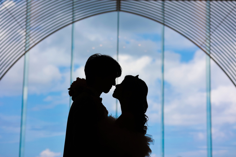 シルエットショット