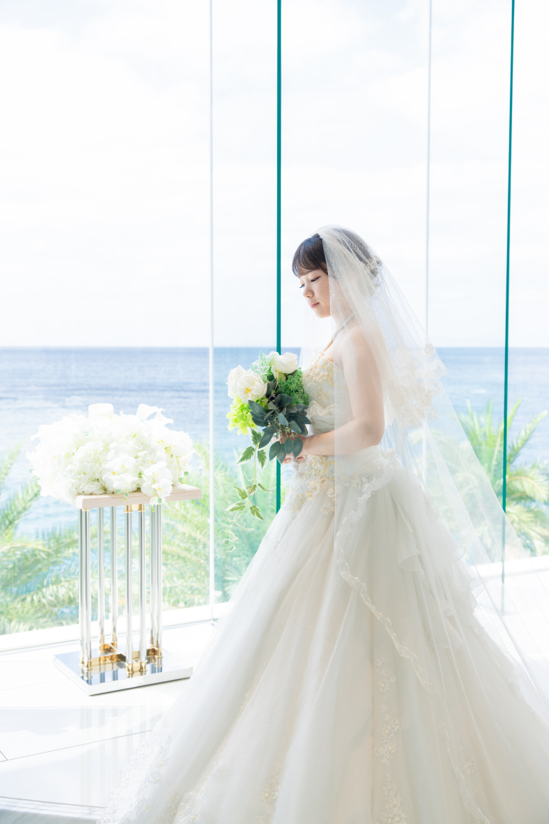 花嫁様のソロショット