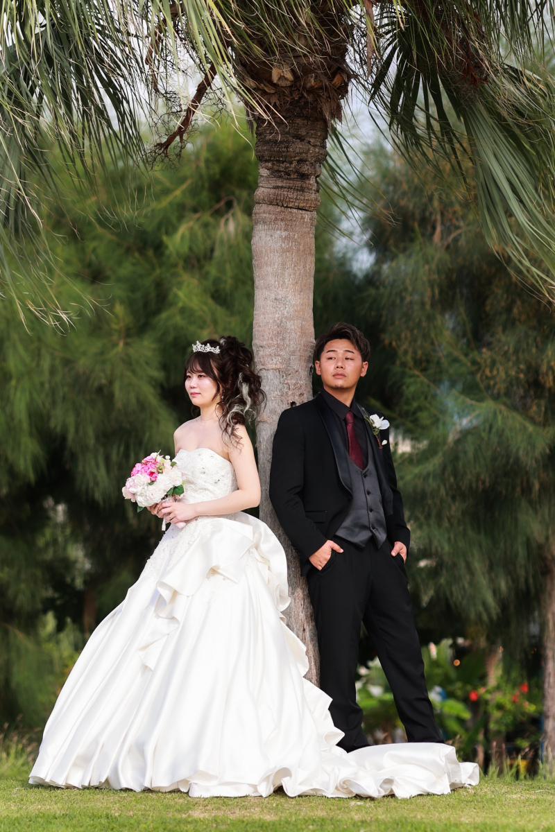 南国の風を感じながら、永遠に忘れない素敵な一日に