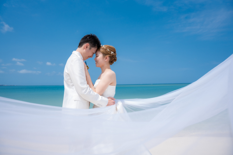 ベールを使って♪