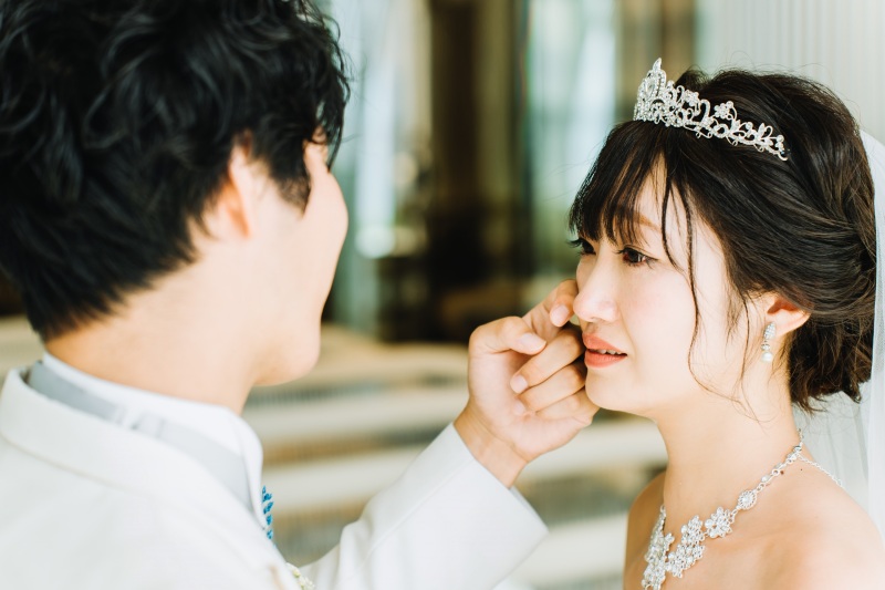 新婦様の涙