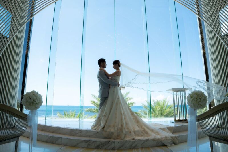 &ldquo;フォトジェニックに☆&rdquo;ベールのなびかせショット