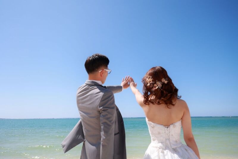 結婚指輪のご披露、いつまでも変わらぬ愛を・・・♡