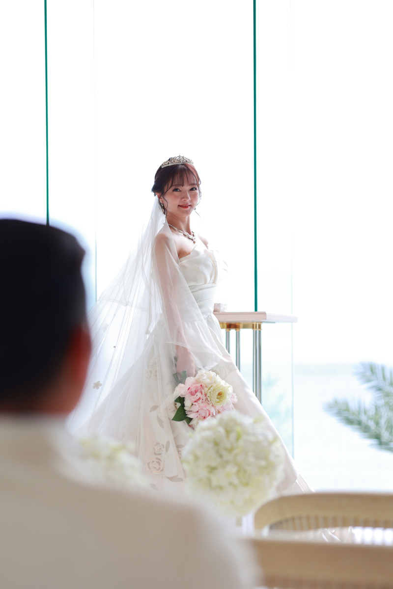 振り向きショット