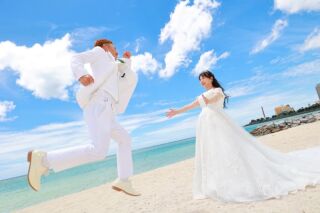 愛のカタチ、未来への一歩☆彡自然に囲まれた沖縄で、マタニティウエディングフォト♡