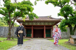 首里公園で素敵な撮影を