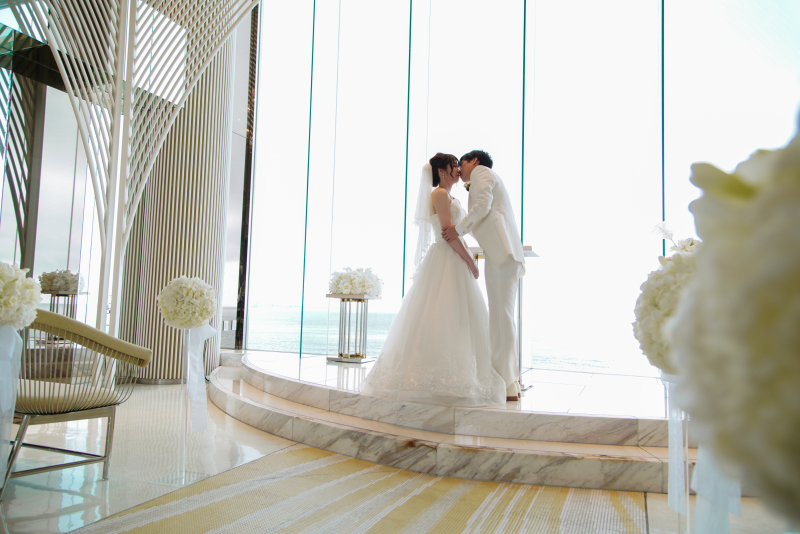 誓いのキッス♡