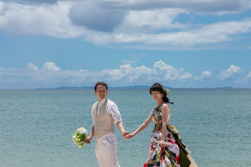 撮影地3か所♪（ウェディングドレス＆カラードレス）