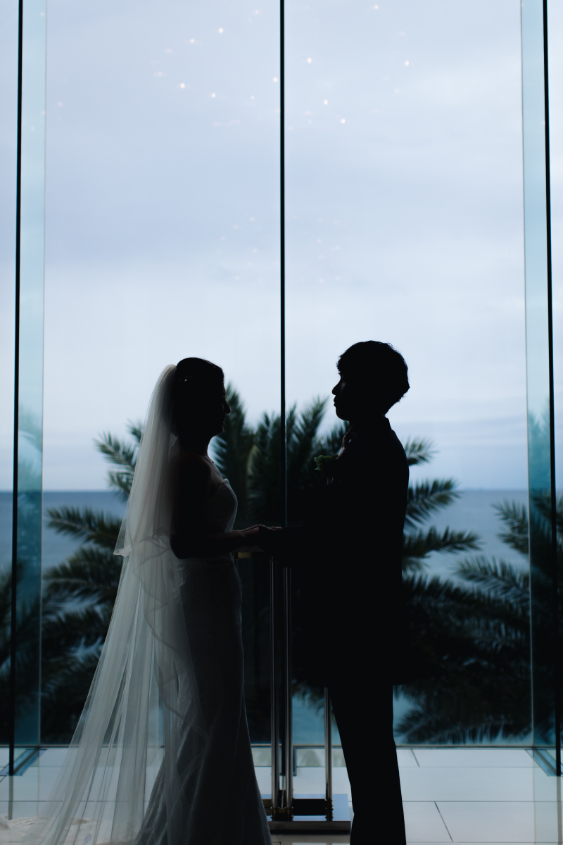 &ldquo;フォトジェニックに☆&rdquo;チャペル&times;シルエット撮影