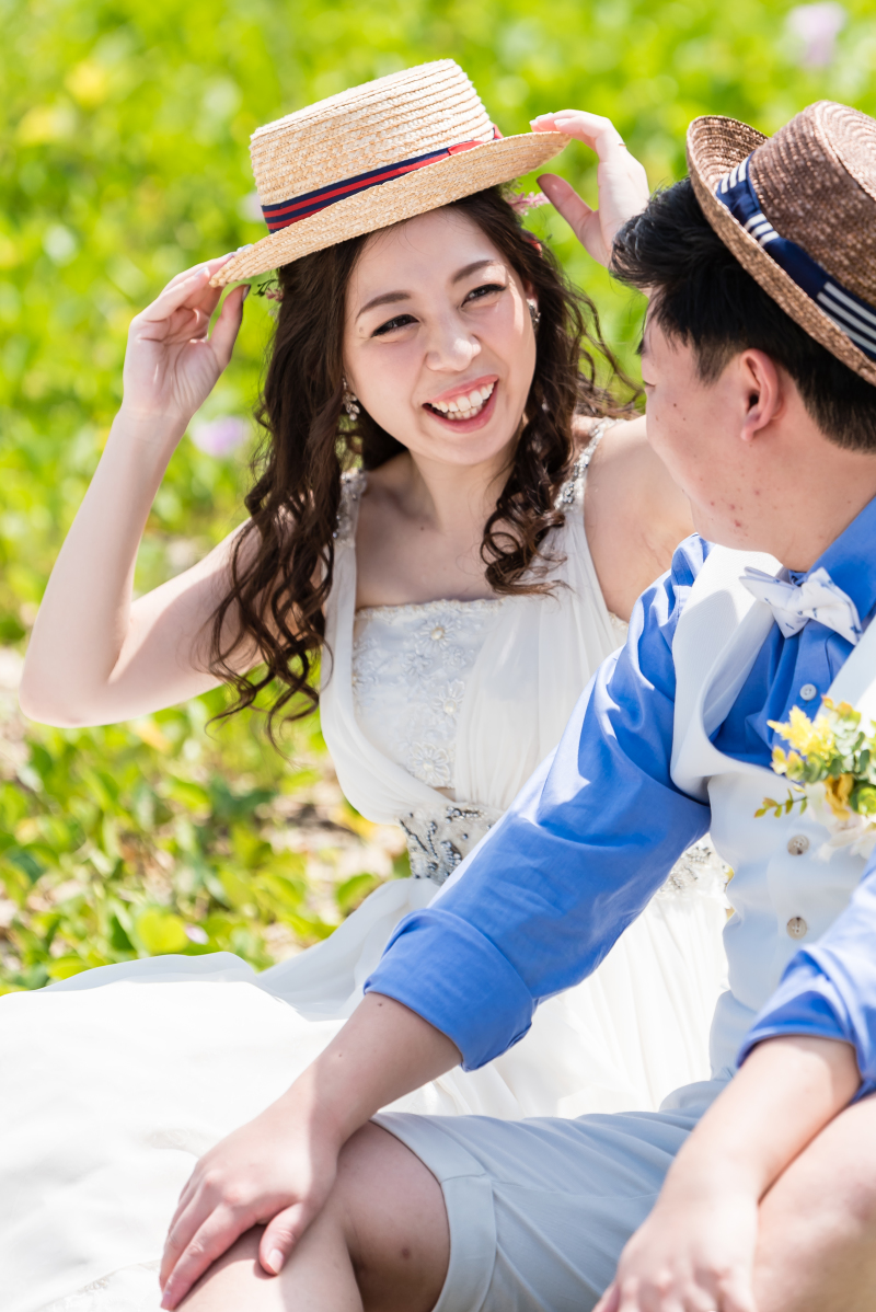 お揃い帽子でパシャリ♪