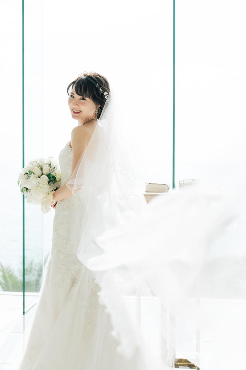 新婦様のソロショット