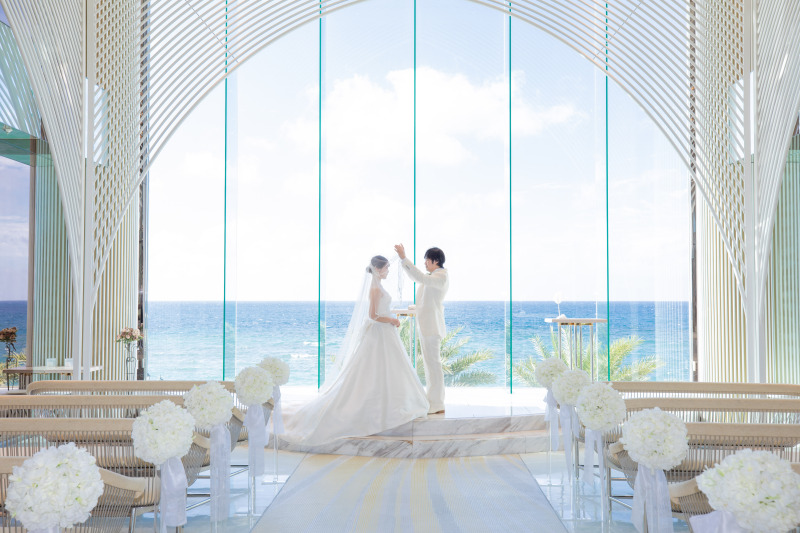 ウェディングドレス(チャペル&ビーチ)