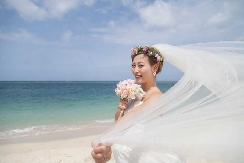 新婦様ソロショット